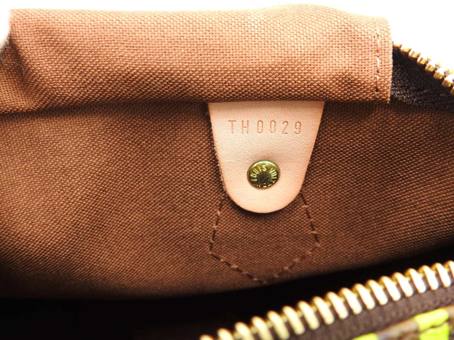LOUIS VUITTON Monogram Graffiti Speedy 30 Boston Hand Bag Green M93706