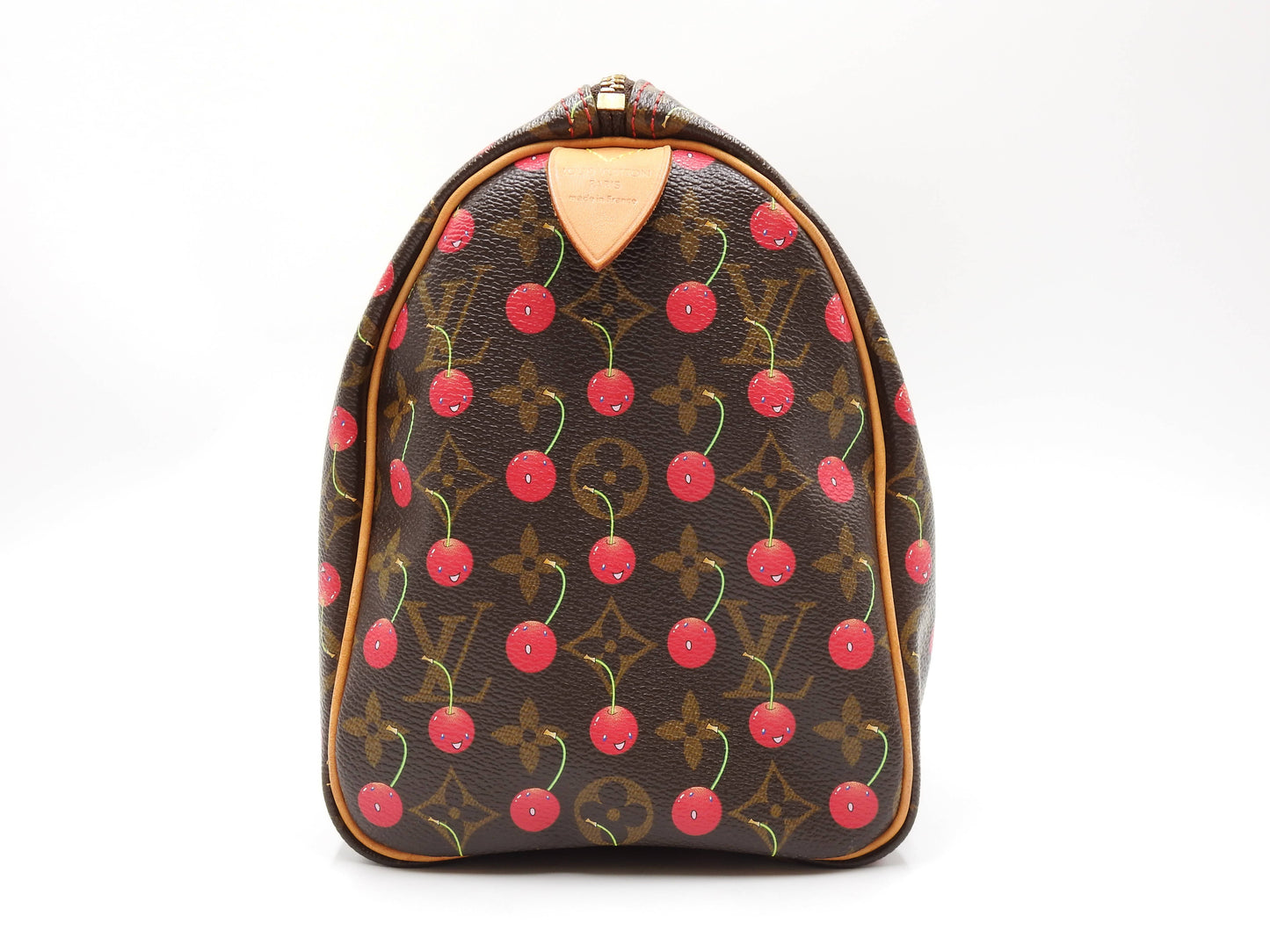 LOUIS VUITTON Monogram Cherry Speedy 25 Hand Bag Boston Bag Canvas M95009
