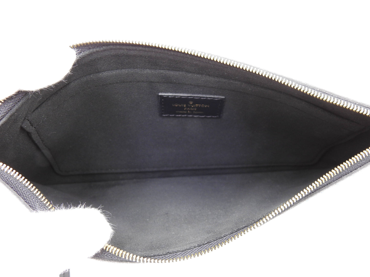 LOUIS VUITTON Game On Neverfull MM Shoulder Tote Bag Black M57483