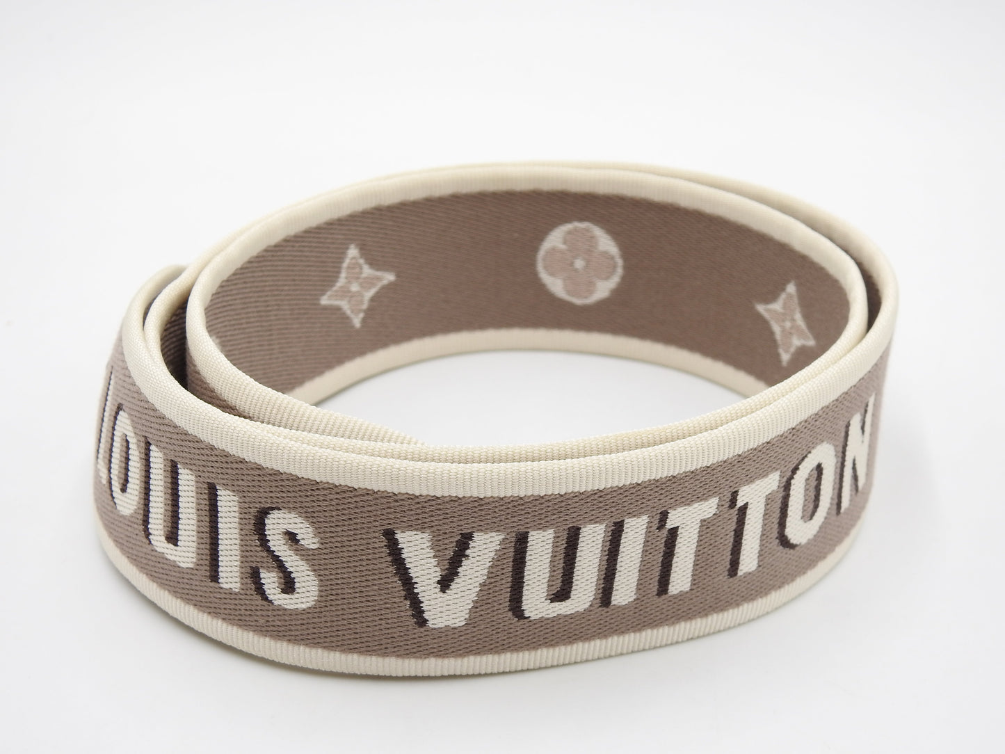 LOUIS VUITTON Monogram Empreinte Diane Shoulder Bag Dove Cream M46583