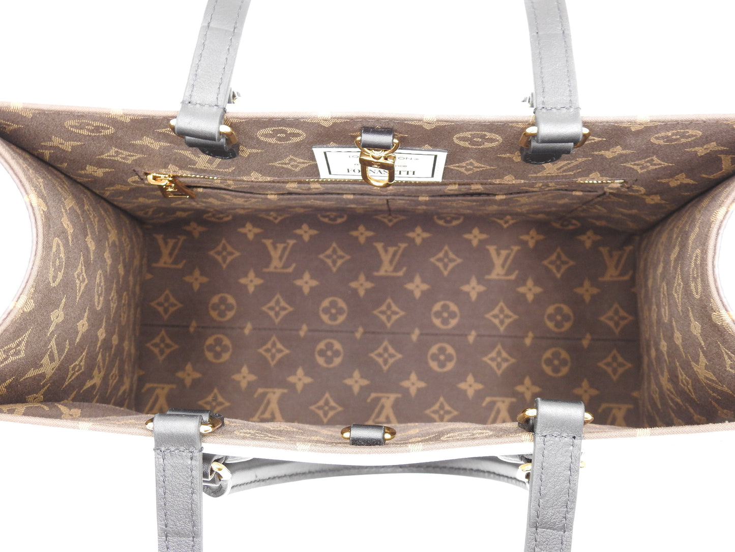LOUIS VUITTON FORNASETTI Monogram OnTheGO MM 2way Shoulder Tote Bag M59264