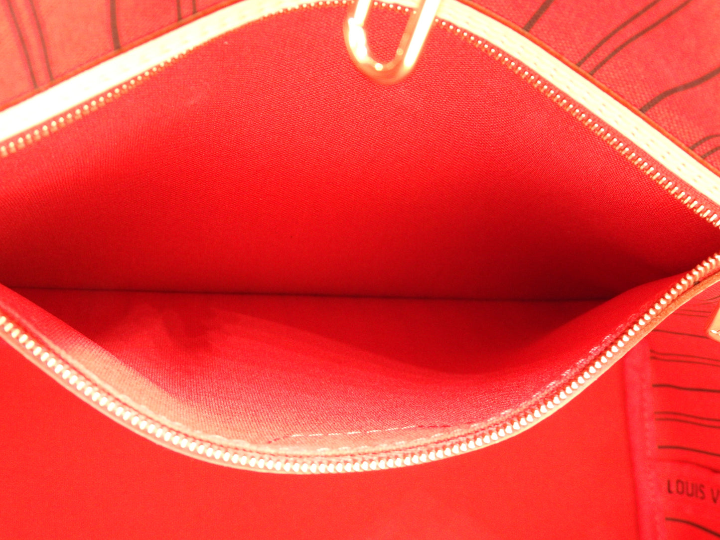 LOUIS VUITTON Neo Neverfull MM Monogram Cerise Shoulder Tote Bag M46987