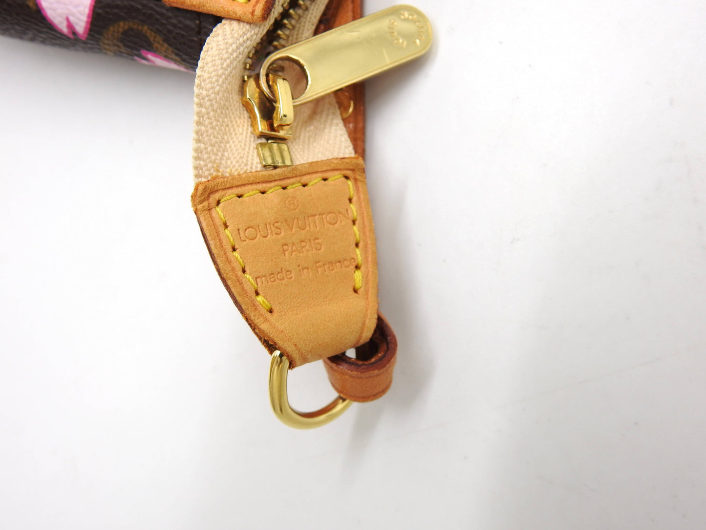 LOUIS VUITTON Monogram Cherry Blossom Pochette Accessories M92006
