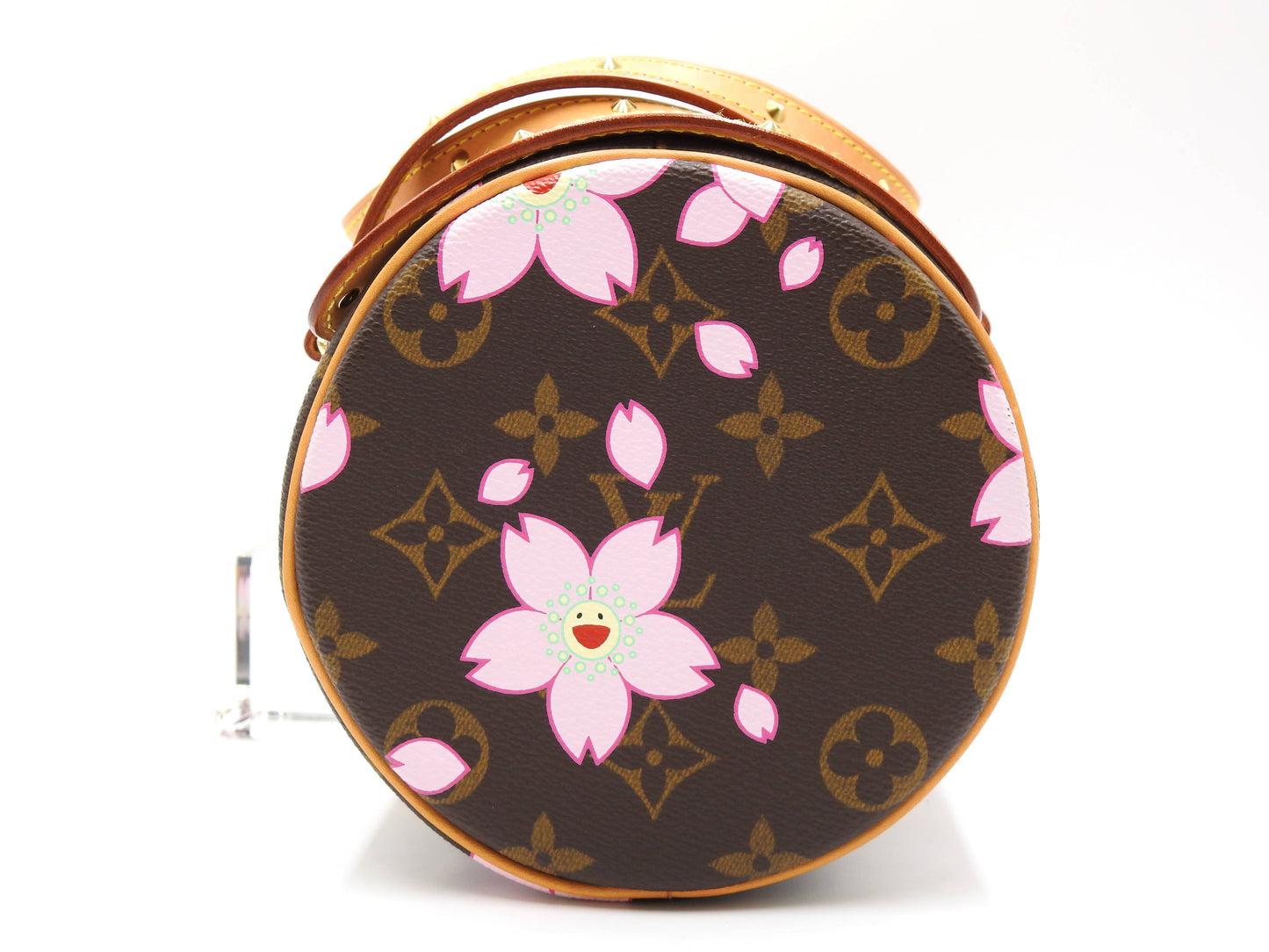 LOUIS VUITTON Papillon Shoulder Hand Bag Monogram Cherry Blossom M92009