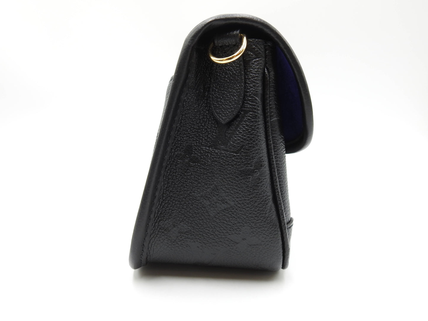 LOUIS VUITTON Monogram Empreinte Diane Shoulder Hand Bag Black M46386