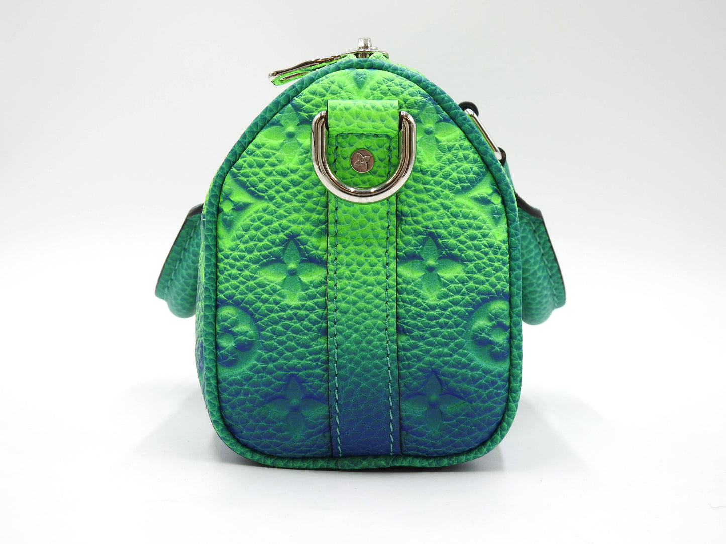 LOUIS VUITTON Keepall XS Shoulder Hand Bag Monogram Illusion Green M59691