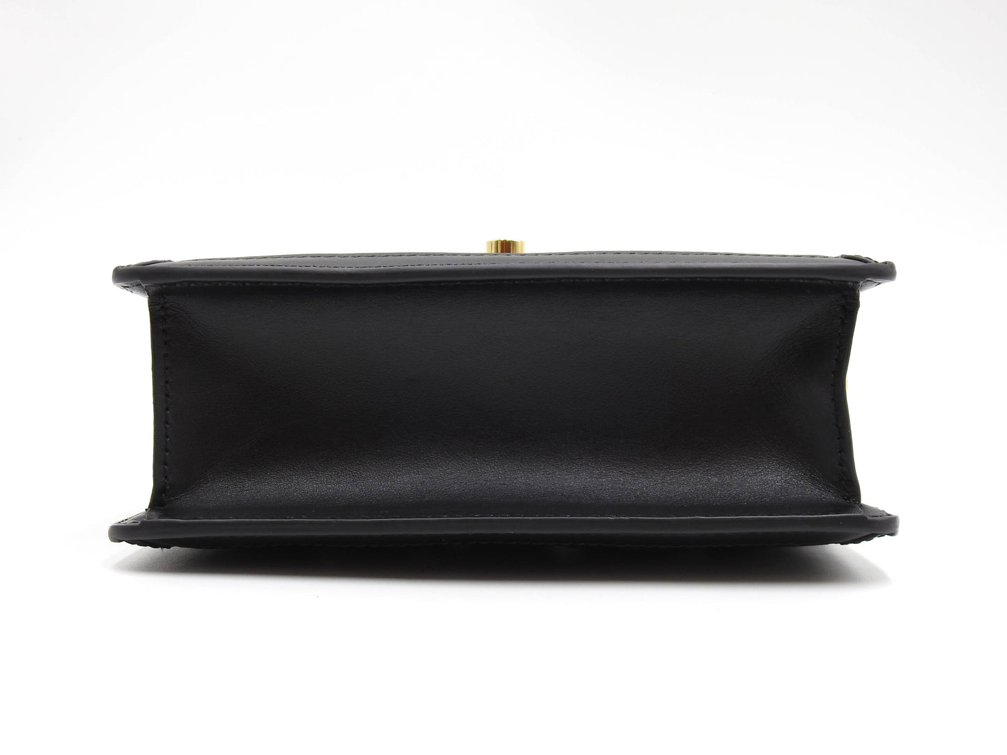 GUCCI GG Matelasse Top Handle 2way Shoulder Bag Leather Black 724499