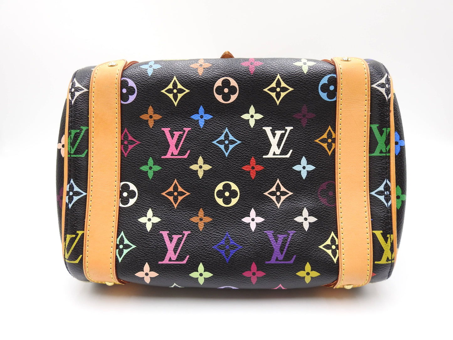 LOUIS VUITTON Priscilla Hand Bag Multicolor Noir Black M40097