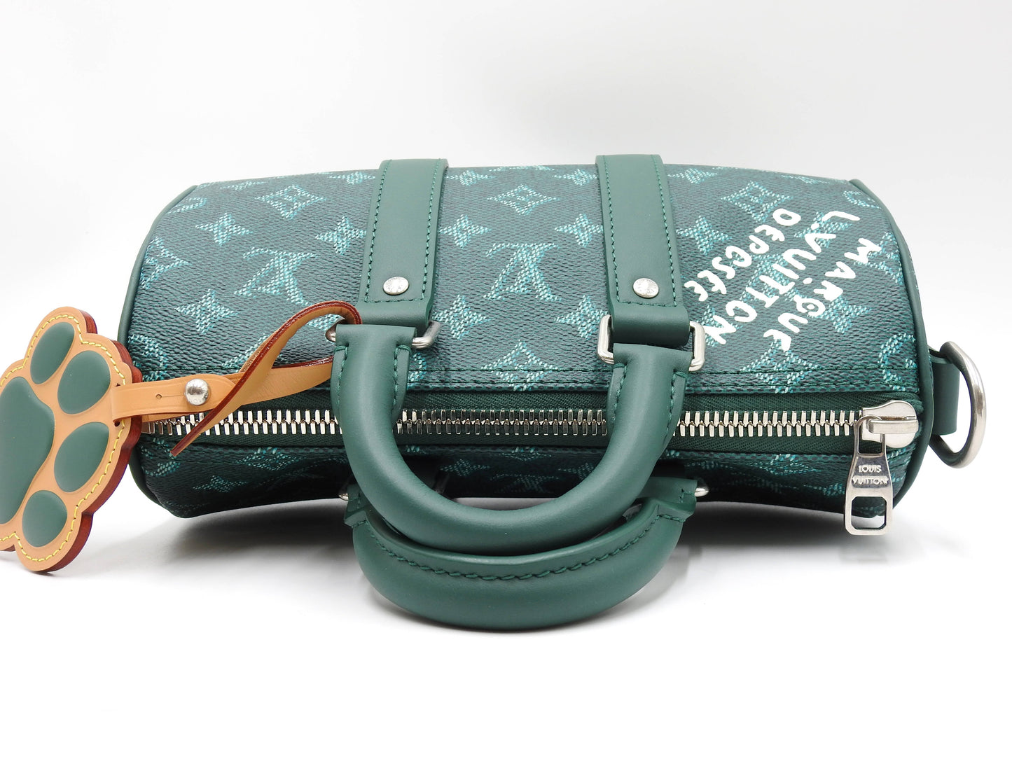 LOUIS VUITTON Monogram Heritage Keepall Bandouliere 25 2way Hand Bag M12684