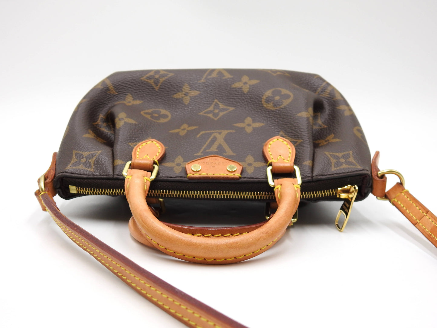 LOUIS VUITTON Monogram Nano Turenne 2way Shoulder Hand Bag Canvas M61253