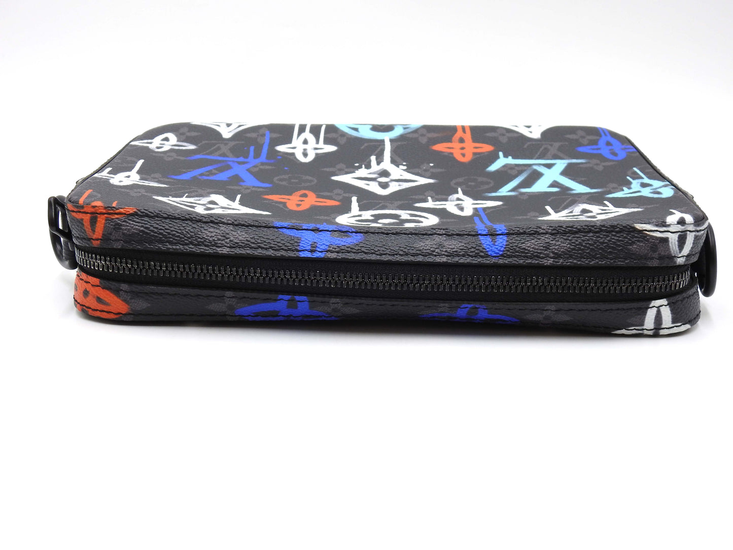 LOUIS VUITTON Trio Messenger Monogram Eclipse Graffiti Shoulder Bag M21396