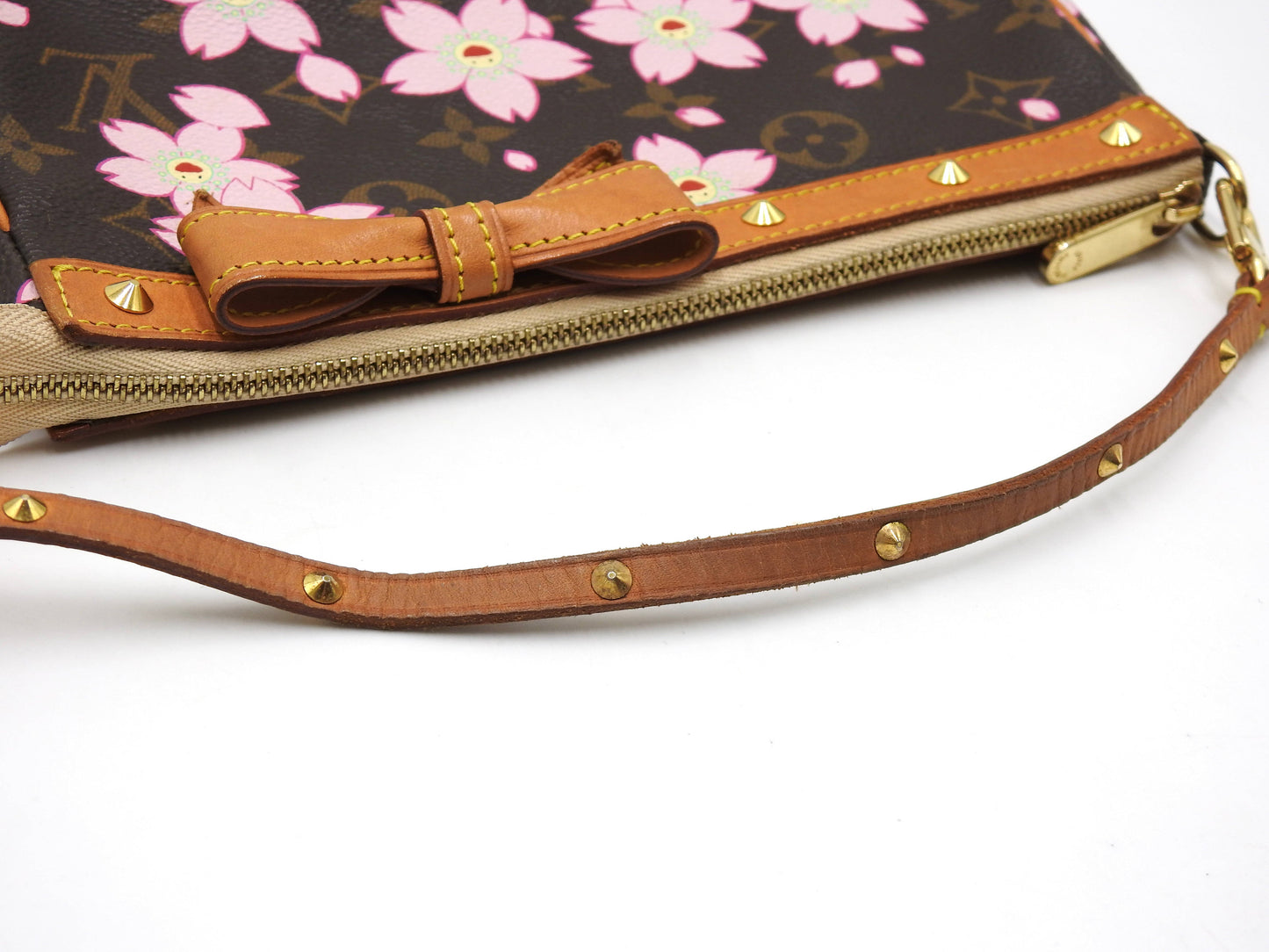 LOUIS VUITTON Monogram Cherry Blossom Pochette Accessories M92006