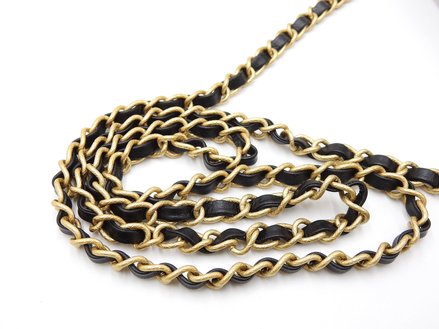 Chanel Mini Matelasse Flap Chain Shoulder Bag Lambskin Black Gold Hardware